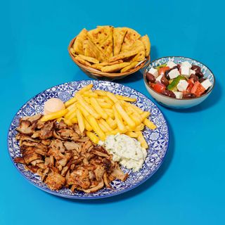 Piatto gyros di maiale