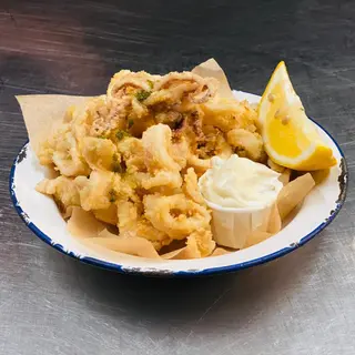 Calamarcitos rebozados