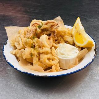 Calamarcitos rebozados