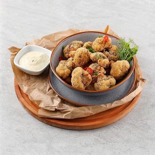 Печериці в хрумкій паніровці