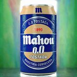 Cerveza Mahou 0.0 Tostada Lata 33cl.