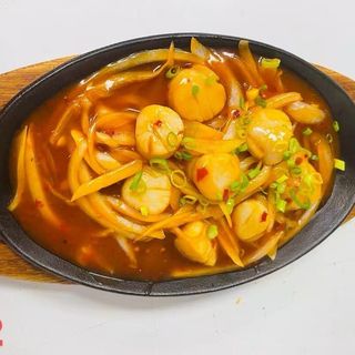 302 Vieiras En Salsa Agridulce Picante