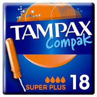 Tampax  Compak Super 18`S