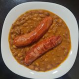 Pasulj sa domaćom kobasicom 500 gr