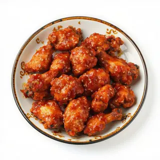 Pollo Con Salsa Picante