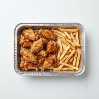 Crispy Fried Chicken And Chips