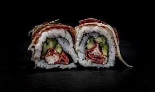 116.Uramaki De Jamón Serrano Y Pepino (8 Uds.)