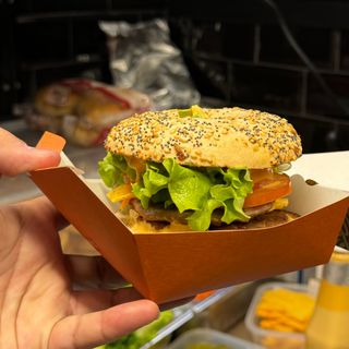 Menu Bagel cheese