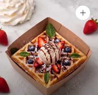 Normal Waffle Nutella