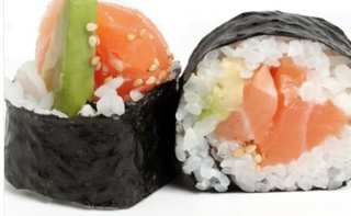 Maki California tobiko 8 piezas