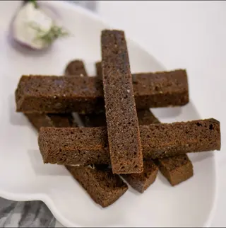 Гренки с белым соусом (8 шт.)