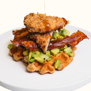 Chicken fried waffle