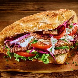 დიდი დონერი მექსიკური სოუსით