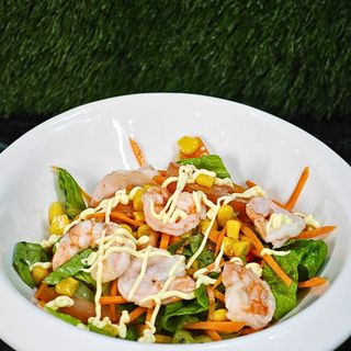 Insalata con gamberi