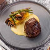 File mignon cu polenta