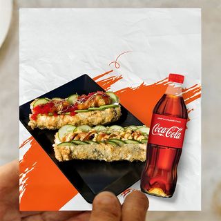2 Рол-доги + Coca-Cola 0,5 у подарунок
