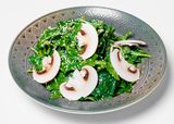Салат с перепелкой и грибами 