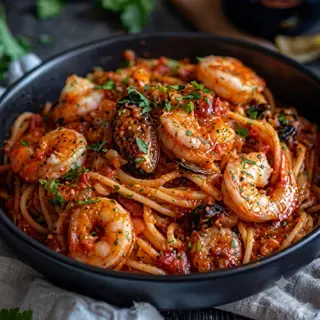 Spaghetti Fruits de Mer