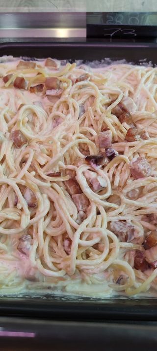 Espaguetis Carbonara