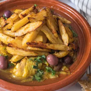 Tajine De Poulet Au Citron