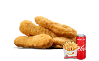 საბავშვო 4 ცალი ქათმის ჩხირის მენიუ