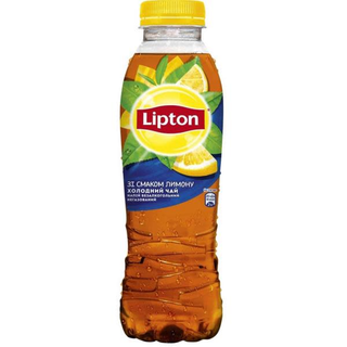 Чай холодний  Lipton чорний 0.5 л