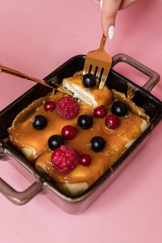 Млинці з солодким сиром та карамеллю (280г)