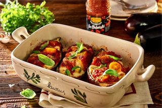 Bakłażan Zapiekany z Mozzarellą