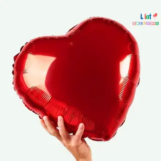 წითელი ჰელიუმის ბუშტი