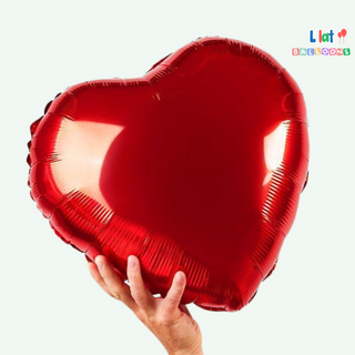 წითელი ჰელიუმის ბუშტი