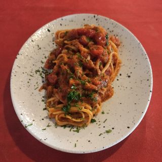 Fettuccine Amatriciana