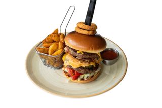 Double Prague burger 700g