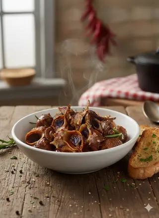 Raguse in porchetta "lunga cottura"
