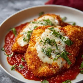 Poulet À La Parmigiana