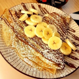 Creppe De Nutella Y Plátano