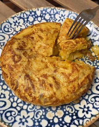 Tortilla de papas jugosa (12 cm)