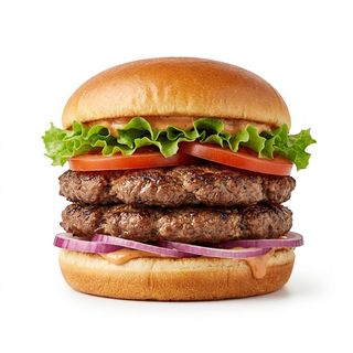 07. Hamburguesa Doble Carne Solo