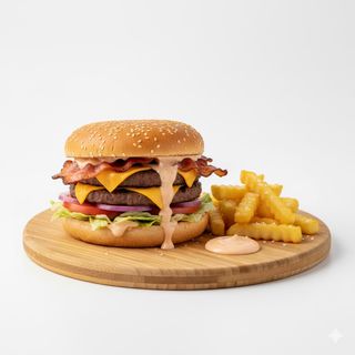 Extra Bacon Burger