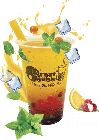 Buble Tea liczi-cytryna