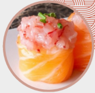 Gunkan amaebi - 2 pezzi