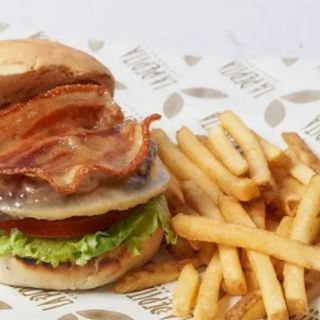 Menú infantil hamburguesa de pollo