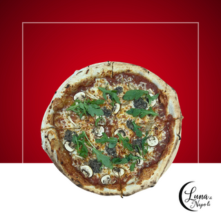 Pizza bianca tartufo