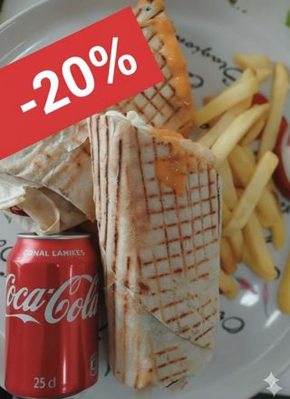 WRAP'S MEXICAIN +SODA