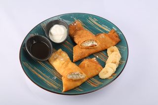 Блинчики с творогом