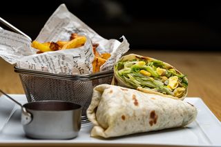 Вегетарианска тортила