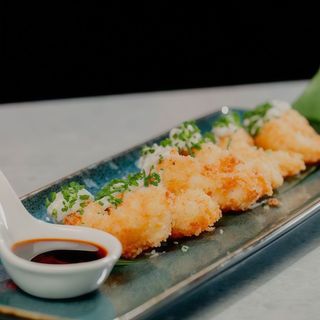 Gambón trufado en panko japoné