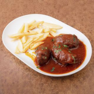 Carrilleras de cerdo ibérico (ración)