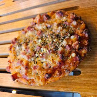 Pizza Casera De Jamón York