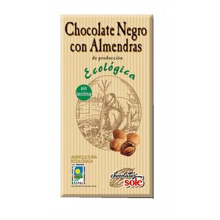 Chocolate Negro Con Almendras Sole 150Gr
