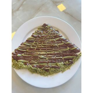 Dubai Chocolate Konafa Pistachio Crepe